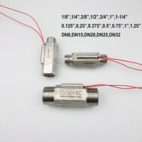 ZG1/4 ",ZG3/8" SUS 304 Commutateur électronique Reed Commutateur de débit d'air magnétique pour instrument de mesure