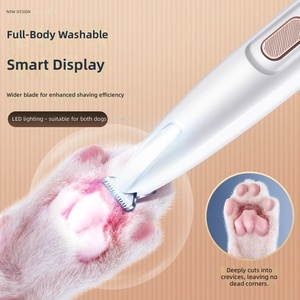 Cortapelos Eléctrico Recargable Impermeable para Mascotas con Luz, para Afeitar Alrededor de Ojos y Cola de Perros y Gatos, Ideal para Regalo de Fiesta - Product Image 5