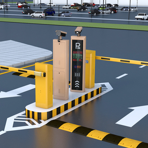 Qigong açık erişim kontrol bariyeri kapısı düz Bar bom park bariyeri LPR sistemleri için RFID ile - Product Image 1