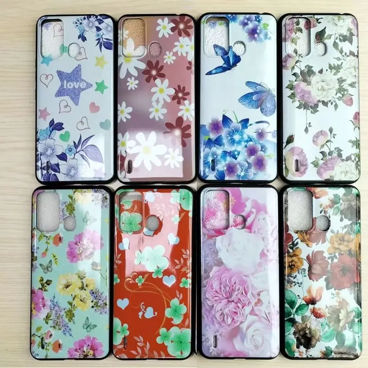 Customize Mobile Flower Painting Tpu Phone Cases for i phone 14 pro max case /samsung a04 galaxy s21 plus s21 ultra