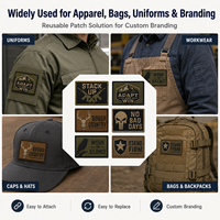 Parches de Velcro con Bordado Personalizado |   Parches Personalizados Termoadhesivos o para Coser |   Diseña tu Propio Parche con Logotipo y Nombre para Chaquetas y Gorras