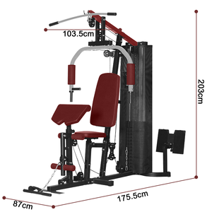 Équipement de musculation multifonctionnel en acier pour la maison - Appareil de fitness multi-stations unisexe pour la musculation et les exercices de renforcement corporel - Product Image 4