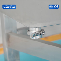 Geavanceerde Automatische Trilzeef Innovatieve Saladeontwateringsmachine Moderne Champignonwaterverwijderingsmachine 220V 380V