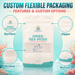 Bolsas de Mylar exóticas de 3,5 g con impresión personalizada, resellables, a prueba de olores, para alimentos y hierbas. - Product Image 2