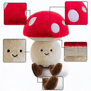 Fournisseur d'usine vérifié, jouet en peluche personnalisé super doux et moelleux en coton, peluche de légume Kawaii, animal en peluche, cadeau d'anniversaire ou de Noël pour enfants - Product Image 2