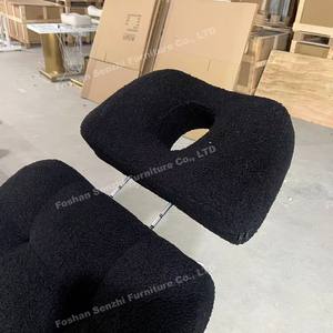 Современная черная фланелевая кровать для ресниц электрическая Косметическая кровать с 3/4 Мотором для лица и массажной кровати - Product Image 5