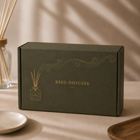 Boîtes d'expédition en carton ondulé personnalisées, robustes et écologiques, avec pelliculage mat et impression offset pour l'expédition de diffuseurs de parfum en e-commerce
