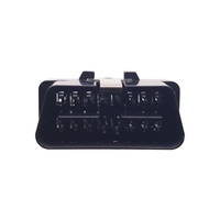 1 Male To 2 Perempuan J1962 OBD Y Kabel OBD 2 OBDII OBD2 16 Pin Splitter Kabel Konektor untuk Buick /Cadillac/Cruze