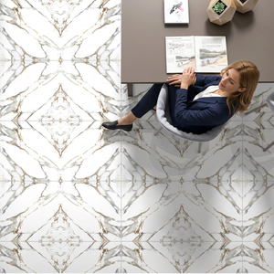 Metallic Gloss Porcelain Tiles 600x1200mm Premium Surface for Commercial Residential Floor Wall - Product Image 2