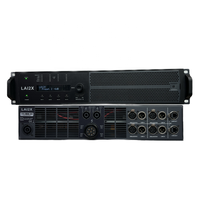 Amplificateur professionnel 4 canaux DSP à vente chaude, contrôle logiciel, 4x2200W/8Ohms, amplificateur de classe D LA12X avec DSP FIR PFC