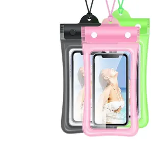 Sacs de téléphone portable étuis pochette étanche plage sacs de téléphone portable étanches pour Iphone pour Samsung étui de téléphone étanche transparent