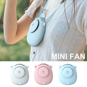 Hxtc88 <span class=keywords><strong>Camping</strong></span> extérieur Usb Rechargeable portable personnel Mini petit petit collier <span class=keywords><strong>de</strong></span> refroidissement portable ventilateur <span class=keywords><strong>de</strong></span> cou suspendu Portable - Product Image 6