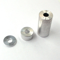 Bague d'espacement usinée CNC sur mesure en acier inoxydable, laiton, aluminium – Bague de fixation résistante à l'usure