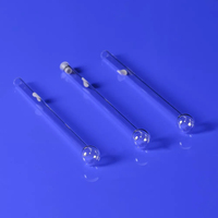 Tube de quartz transparent personnalisable Galaxy Quartz, récipients de réaction en verre, résistant à la corrosion à haute température, pureté 99,99%