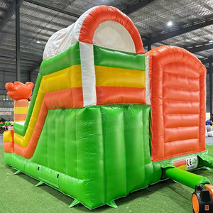 Castillo Inflable Hpfburg Zoo <span class=keywords><strong>EN</strong></span> 14960, Casa de Brinco con Tobogán para Niños, Uso <span class=keywords><strong>en</strong></span> Interiores y Exteriores - Product Image 4