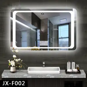 อิตาลีแฟชั่นที่มีคุณภาพที่ดีที่สุดสว่างกระจกห้องน้ำที่มีไฟ LED