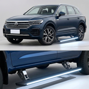 Marchepieds électriques en alliage d'aluminium avec éclairage LED coloré, installation sans perçage pour VW <span class=keywords><strong>Touareg</strong></span> <span class=keywords><strong>2022</strong></span>+ - Product Image 2