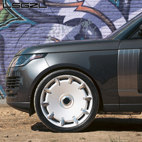 LSGZL Roue forgée polie sur mesure 18 19 20 21 22 24 26 Roue pouces 5x114.3 5x112 5x130 6x139.7 Jante pour Land Rover Range Rover