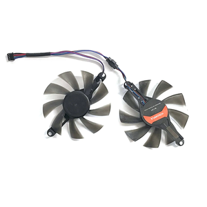 Ventilador de tarjeta gráfica GPU Cooler 85MM 6600M para AMD AFOX Radeon RX <span class=keywords><strong>580</strong></span> <span class=keywords><strong>2048SP</strong></span> para colorido GTX1070ti GAMING VGA reemplazar - Product Image 2