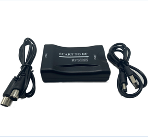 Convertitore Scart a RF Stile RGB con Adattatore Certificato CE, Garanzia di 12 Mesi, Converte Video e <span class=keywords><strong>Audio</strong></span> in Uscita RF con Display a Colori - Product Image 5