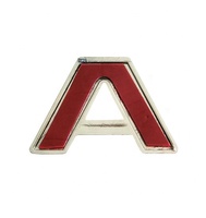 Emblème de badge chromé pour voiture avec lettres anglaises