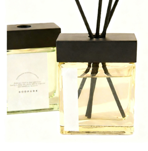 Diffusore di vetro quadrato 120ML a lunga durata per bottiglie di vetro fiancabile aromaterapia <span class=keywords><strong>casa</strong></span> fresca con servizio completamente personalizzato - Product Image 4