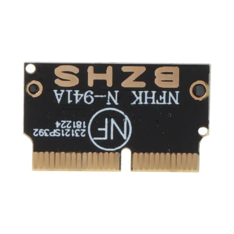 Adaptador M.2 NVMe PCIe M2 Adaptador NGFF Para SSD Para Atualização Mac Air 2013-2017 Mac Pro 2013 2014 2015 A1465 A1466 A1502 A1398