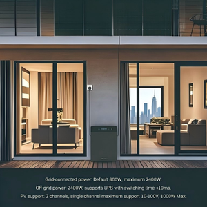 LiFePO4 Lithium Battery IP65 Protection CAN Communication Hybrid Grid All-In-One Household Balcony <b>Energy</b> <b>Storage</b> <b>System</b> - Product Image 2