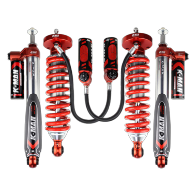 K-MAN New Coilover Kits for Nissan Pathfinder & Patrol Y62 Suspension Adjustable Shock Absorbers