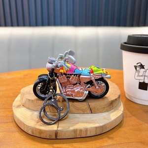 พวงกุญแจรถของเล่นแบบออฟโรด รถดับเพลิง รถจักรยานยนต์ จักรยาน รุ่นมินิ ของขวัญ - Product Image 6