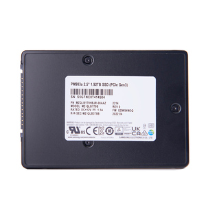 SSD ความน่าเชื่อถือสูง MZQLB1T9HBJR-00AAZ 1.92TB U.2 2.5" PCIe Gen3 NVMe สำหรับการอ่านหนัก ใช้ภายในสำหรับจัดเก็บข้อมูลเซิร์ฟเวอร์ - Product Image 1
