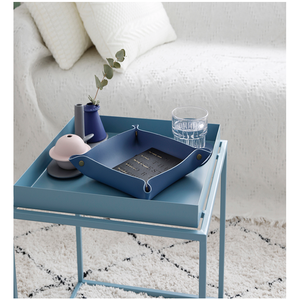YY, venta al por mayor, bandeja de cuero de dos pisos, stock listo para llaves, monedas, teléfono, billetera y joyería en <span class=keywords><strong>cocina</strong></span> y sala de estar - Product Image 4
