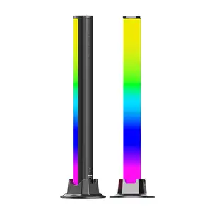 Nouveau bureau illusion atmosphère lumière RGB hwan couleur musique contrôle du son atmosphère lumière TV induction rythme lumière