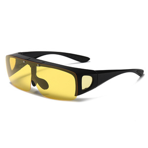 Lunettes de soleil de sport avec verres polarisés pour la pêche, la course à pied, le VTT, la conduite - Monture PC enveloppante pour une protection optimale - Product Image 4