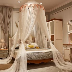 Mosquitero Redondo de Encaje para Niños, Tamaño Completo, Elegante Cortina de Hilo para Cama - Product Image 3