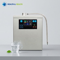 Penghasil Air Alkali untuk Kesehatan Rumah Tangga dan Komersial dengan Filter Ganda 8 Mode 29 Pengaturan Pembersihan Otomatis Suara CE OEM ODM