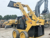 Vente de liquidation Chargeuse compacte sur pneus Cat d'occasion Cat 246D3 246D 246C Prix abordable Équipement robuste fiable à vendre maintenant