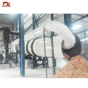 ココナッツ加工用ココピート中国プロ乾燥機