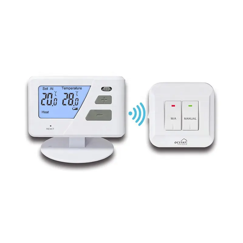 Nicht programmierbare Einfache Wärme Digitaler Raum Gas Wandheizung Lowes Wireless Thermostat