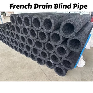 Drains français de drainage aquatique de haute qualité, tuyaux aveugles en plastique, caniveaux aveugles à noyau de filament perméable pour l'irrigation <span class=keywords><strong>agricole</strong></span> - Product Image 2