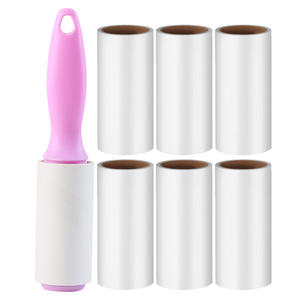 <span class=keywords><strong>Rullo</strong></span> Adesivo Portatile Riutilizzabile <span class=keywords><strong>Lavabile</strong></span> per Rimuovere Peli di Animali e Pelucchi dai Vestiti - Product Image 4