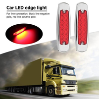 Offre Spéciale 12V 24V camion côté marqueur lumière haute luminosité LED voyant d'avertissement pour camion Van remorque camion lumière Led