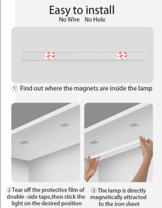 40cm Rechargeable LED <strong>Under</strong> Kitchen <strong>Cabinet</strong> <strong>Lighting</strong> Wireless Motion Sensor Night Light <strong>Cabinet</strong> Light - Product Image 4