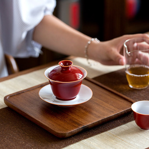 Walnut Wood <b>Tea</b> <b>Tray</b> Irregular Shape Handmade For Kung Fu <b>Tea</b> Set Home Use - Product Image 3