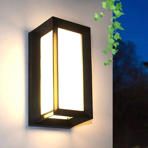 <span class=keywords><strong>Aplique</strong></span>  <span class=keywords><strong>LED</strong></span>  impermeable para exteriores, cubierta transparente de PC moderna para jardín, IP65 - Product Image 1