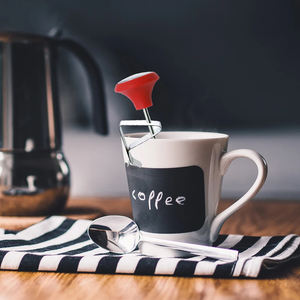 Cozinha termômetro instantâneo ler escala para chá leite café temperatura da água com clipe - Product Image 5