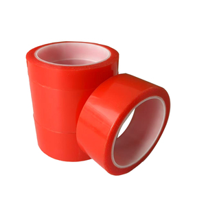 <span class=keywords><strong>Film</strong></span> de libération rouge personnalisé de 0.205mm ruban PET transparent double face ruban acrylique polyester adhésif <span class=keywords><strong>haute</strong></span> <span class=keywords><strong>tension</strong></span> - Product Image 2