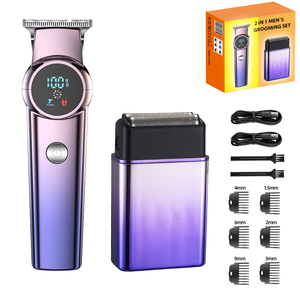 Tondeuse à cheveux professionnelle sans fil OEM LCD, batterie lithium USB, 0 mm, pour finitions de précision, garantie 1 an - Product Image 1