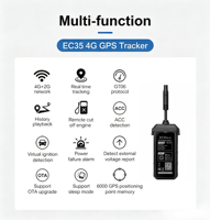 Traceur GPS 4G LTE, étanche IP68, localisateur de véhicule, GSM GLONASS Beidou, suivi en temps réel, module GPS pour tableau de bord EC35