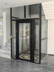 Ascensor <span class=keywords><strong>Residencial</strong></span> Compacto con <span class=keywords><strong>Vista</strong></span> Panorámica, Elevador Seguro con Cadena de Emergencia, Energía Eléctrica para Uso Doméstico y Comercial - Product Image 6